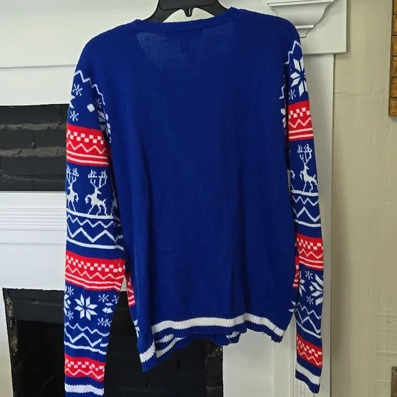 Blue and Red Christmas Sweater - Picture 13 of 13